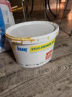 Knauf rotband stuc, Knauf stuc-primer en Sakrete blokkenlijm, Overige materialen, Nieuw, Minder dan 5 m², Ophalen