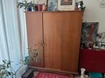 Vintage kledingkast, Huis en Inrichting, Kasten | Dressoirs, Ophalen, 100 tot 150 cm, Met hangruimte, Zo goed als nieuw