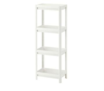 2x Vesken wit  ikea  beschikbaar voor biedingen