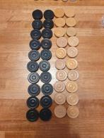 Damschijven, damstenen, dammen, Een of twee spelers, Ophalen of Verzenden, Gebruikt