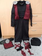 Ninjapak carnaval of verkleedkleding maat 134/140, Ophalen of Verzenden, Zo goed als nieuw, Carnaval