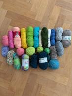 Grote partij katoen en garen in verschillende kleuren set!, Hobby en Vrije tijd, Breien en Haken, Ophalen of Verzenden, Zo goed als nieuw