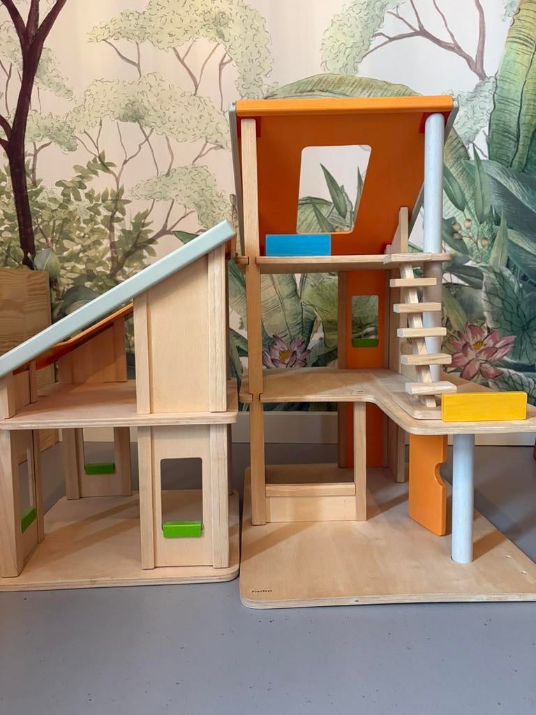 Poppenhuis Plantoys, Kinderen en Baby's, Speelgoed | Poppenhuizen, Ophalen, Zo goed als nieuw, Poppenhuis