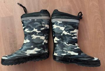 Regen laarsjes laarzen camo maat 29 zgan beschikbaar voor biedingen