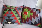 Kussens Kelim onbeschadigd., Huis en Inrichting, Ophalen, Zo goed als nieuw, Overige kleuren, Vierkant