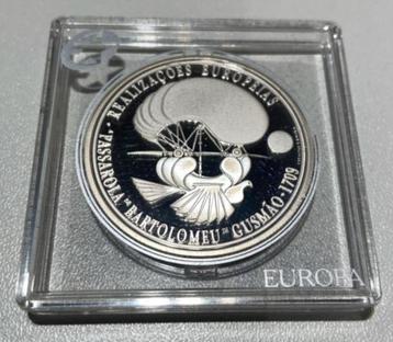 2007 PORTUGAL 8 EURO ZILVER GUSMÃO *PP* beschikbaar voor biedingen