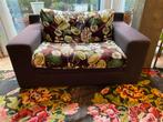 Loveseat bankje 1,5 zitter, bruin, Danca,, Huis en Inrichting, Banken | Sofa's en Chaises Longues, Gebruikt, Tweepersoons, 75 tot 100 cm