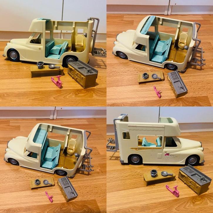 Sylvanian families camper, Kinderen en Baby's, Speelgoed | Speelgoedvoertuigen, Gebruikt, Ophalen of Verzenden