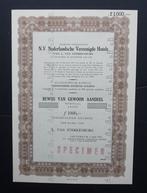 Nederlandsche Vereenigde Hotels van L. van Sterkenburg, Verzenden, 1950 tot 1970, Aandeel