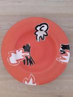 Aardewerk schaal met tekening van Raphael Hermans, Ophalen of Verzenden