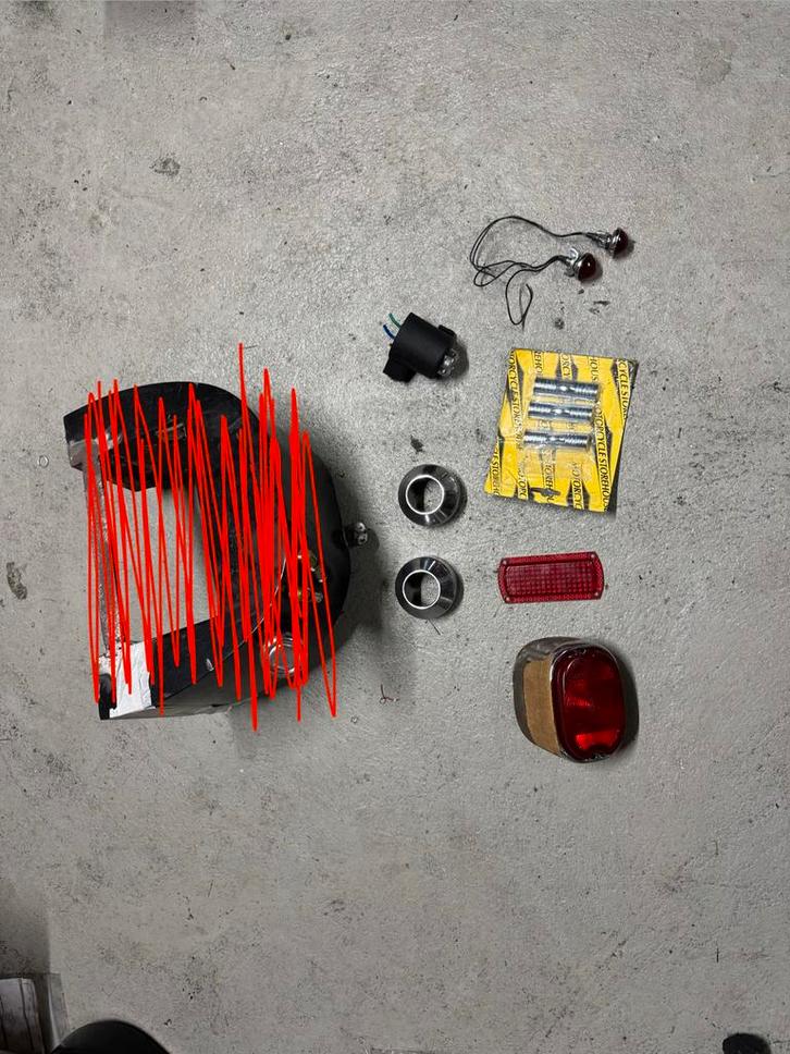 Verschillende onderdelen - shovelhead - sportster - custom, Motoren, Onderdelen | Harley-Davidson, Ophalen of Verzenden