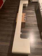 Auping Auronde achterelement voor bed 180 breed, Huis en Inrichting, Slaapkamer | Bedden, Ophalen, Gebruikt, Wit, Tweepersoons