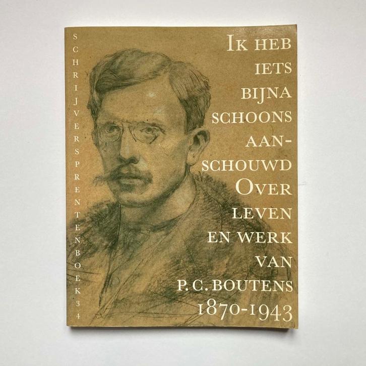 Schijversprentenboek 34 Over leven en werk van P.C. Boutens, Boeken, Biografieën, Zo goed als nieuw, Overige, Ophalen of Verzenden