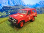 1/25 Nissan Patrol - Polistil brandweer, Hobby en Vrije tijd, Modelauto's | 1:24, Ophalen of Verzenden, Zo goed als nieuw, Overige merken