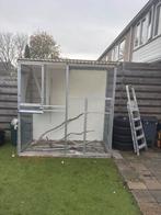Volière 2x1, Dieren en Toebehoren, Vogels | Hokken en Kooien, Ophalen, Zo goed als nieuw, Overige typen