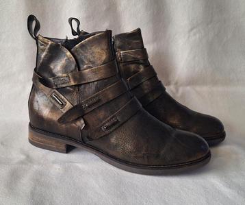 Mjus Enkellaarsjes Brons Maat 41 beschikbaar voor biedingen