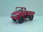 Schuco Unimog U406 Rood. 1/87 schaalmodel, Nieuw, Schuco, Ophalen of Verzenden, Bus of Vrachtwagen