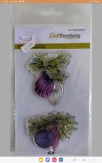 Craft emotions - Clearstamps. Kerst, Ophalen of Verzenden, Zo goed als nieuw, Clearstamp