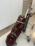 Retro Golf Trolleys met Clubs, Ophalen of Verzenden, Gebruikt, Golfkar, Overige merken