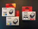Nieuwe Canon cartridges 1x 545XL en 2x 546, Ophalen of Verzenden, Nieuw