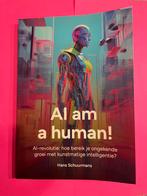 AI am a human! Boek over AI - kunstmatige intelligentie, Ophalen of Verzenden, Zo goed als nieuw