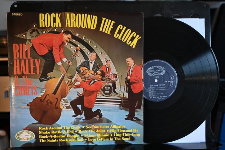 LP 1968 Bill Haley and his Comets    Rock around the clock, Cd's en Dvd's, Vinyl | Rock, Zo goed als nieuw, Rock-'n-Roll, 12 inch