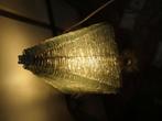 Brutalisme Piramide Glazen Lamp, Ophalen of Verzenden
