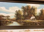 Cornelius Bruinsma Schilderij - Klassiek Landschap, Ophalen