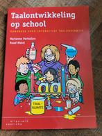 Marianne Verhallen - Taalontwikkeling op school, Boeken, Marianne Verhallen; Ruud Walst, Ophalen of Verzenden, Zo goed als nieuw