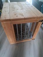 Grote houten handgemaakte hondenbench, Dieren en Toebehoren, Ophalen, Zo goed als nieuw