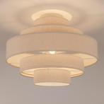 plafondlamp 52 cm beige bank tafel vide bed slaapkamer lamp, Huis en Inrichting, Ophalen of Verzenden, Nieuw, Stof
