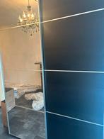 Grote IKEA kledingkast met glazen schuifdeur, Huis en Inrichting, Kasten | Kledingkasten, Ophalen, Gebruikt, 200 cm of meer, 150 tot 200 cm