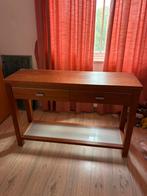 Side table kersen hout, Gebruikt, 100 tot 150 cm, 25 tot 50 cm, Ophalen