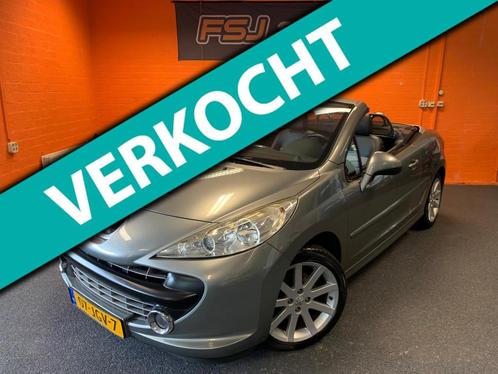 Peugeot 207 CC 1.6 VTI / CABRIO / ROLAND GARROS / AIRCO!, Auto's, Peugeot, Bedrijf, Te koop, ABS, Airbags, Airconditioning, Boordcomputer