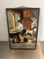 Zéér mooie Tegel van Zeelandia Bakkerij  Puntgaaf !, Ophalen of Verzenden