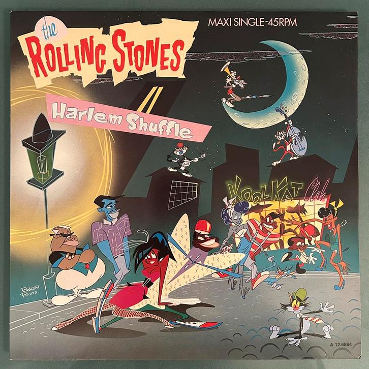 The Rolling Stones - Harlem Shuffle, 12” Maxi Single, Cd's en Dvd's, Vinyl | Rock, Gebruikt, Poprock, 12 inch, Ophalen of Verzenden