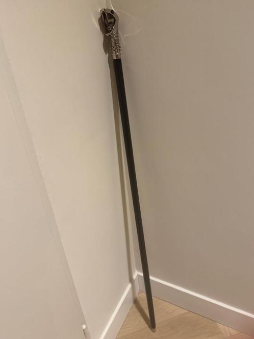 Harry Potter Lucius Malfidus wandelstok, Verzamelen, Harry Potter, Zo goed als nieuw, Replica, Ophalen of Verzenden