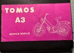Service boekje Tomos A3, Verzenden, Zo goed als nieuw