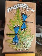 Grote JIE Gantofta wandtegel – 19  30 cm – Libellen & Varen, Antiek en Kunst, Ophalen of Verzenden