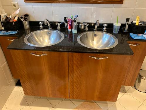 Badkamermeubel, Huis en Inrichting, Badkamer | Badkamermeubels, Gebruikt, Wastafelkast, Minder dan 100 cm, 150 tot 200 cm, 50 tot 75 cm