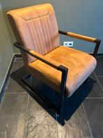 Pronto fauteuil - cognac kleur, Nieuw, 75 tot 100 cm, Ophalen of Verzenden, Stof