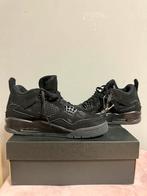 Jordan 4 Zwart Maat 40 - Gedragen, Kleding | Heren, Schoenen, Ophalen, Gedragen, Zwart, Sneakers of Gympen