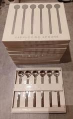 Asa cappuccino lepels r.v.s. (per set van 6 stuks), nieuw, Nieuw, Ophalen of Verzenden, Rvs of Chroom, Vaatwasserbestendig