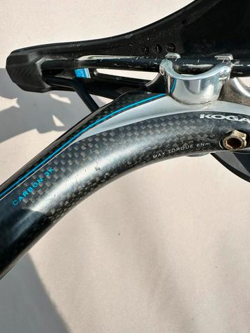 Koga zadelpen carbon met zadel. beschikbaar voor biedingen