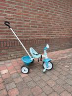 Smoby driewieler met duwstang, Ophalen, Zo goed als nieuw, Duwstang