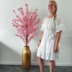Wit Broderie Jurkje (One Size), Maat 38/40 (M), Verzenden, Wit, Nieuw