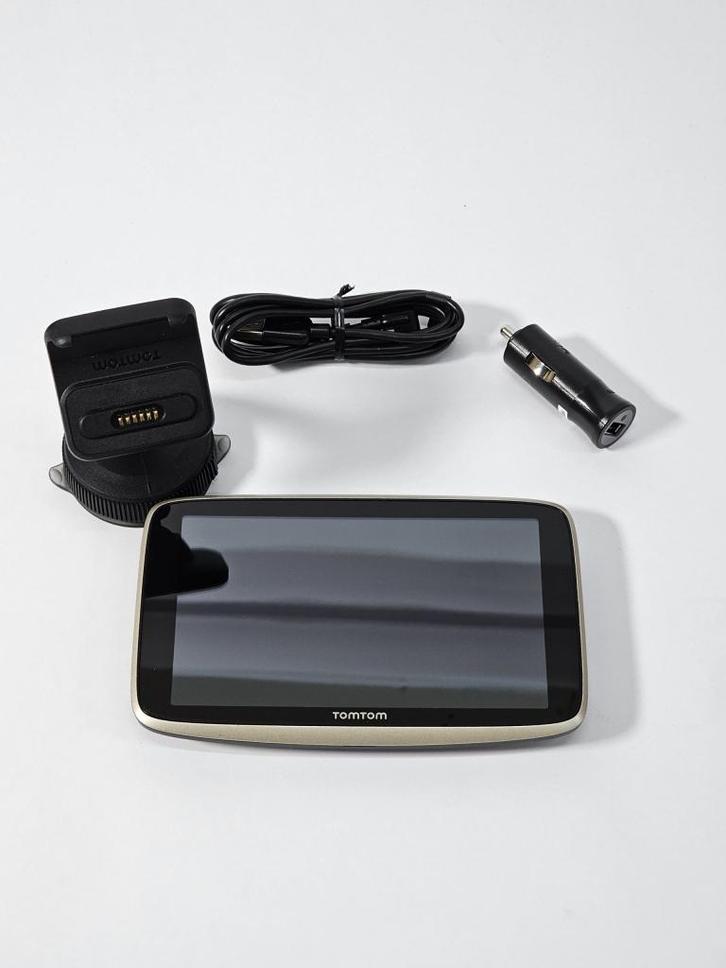 TomTom Go Premium X 6 inch - Goud, Auto diversen, Autonavigatie, Gebruikt, Ophalen of Verzenden