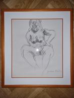 Jeanne Bieruma Oosting Tekening, Ophalen