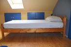 eenpersoons ledikant, Huis en Inrichting, Slaapkamer | Bedden, Ophalen, 90 cm, Eenpersoons, Bruin