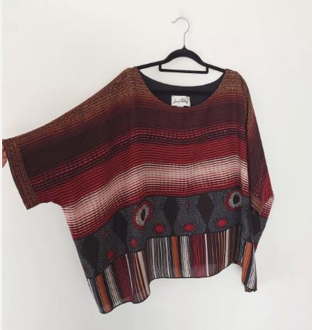 Joseph Ribkoff prachtig chique poncho tuniek mt 36 valt mt M, Kleding | Dames, Blouses en Tunieken, Nieuw, Maat 38/40 (M), Overige kleuren